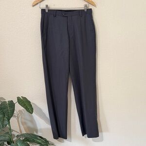 Class Club Gold Label Boys Dress Pants Charcoal Gray Size 16